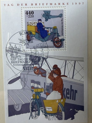 Φιλοτελικά φύλλα Deutsche Post 1995–1997 σαν καινούργια, Γερμανία