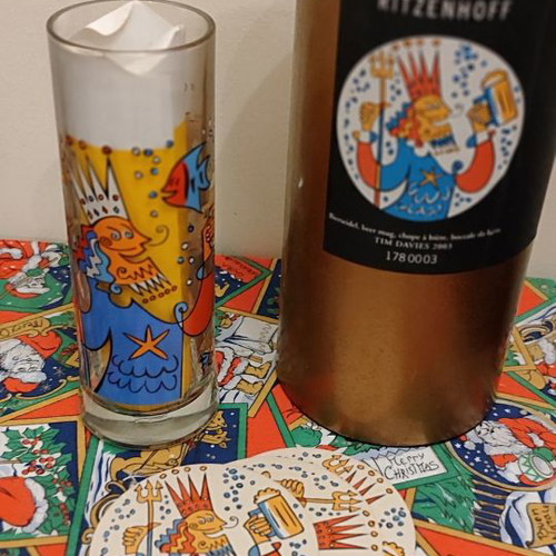 Ritzenhoff Cricket Beer Glass new
