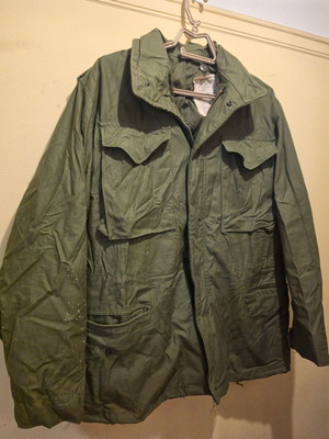 M65 army jacket issued, made in USA, vintage 1980s