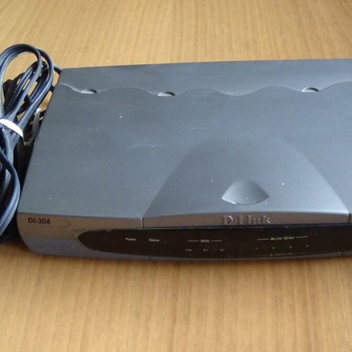 ISDN router D-Link DI-304 μεταχειρισμένο, συλλεκτικό, πλήρως λειτουργικό