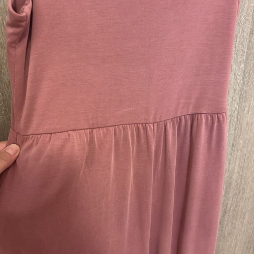 Funky Buddha jumpsuit used, cotton, sapio milo color, side slits to knee, size S