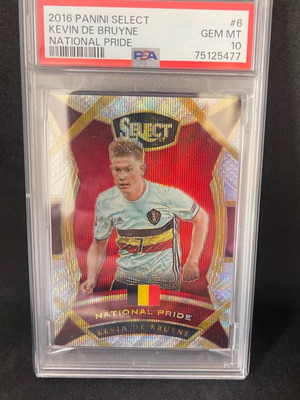 Caesautos PSA Numbered Kevin De Bruyne Ronaldinho Messi Stephen Curry Cards Used