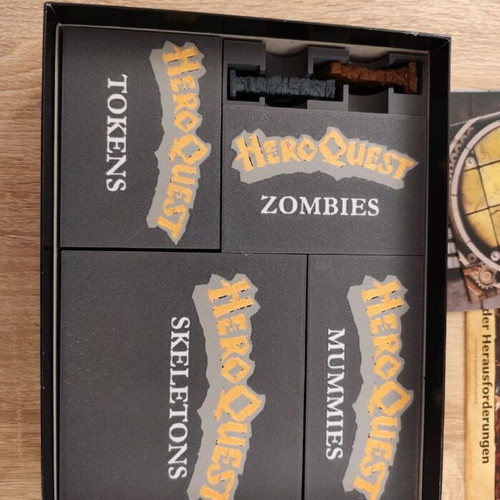 HeroQuest Return of the Witch Lord insert for miniatures and tokens