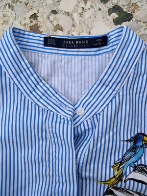 Summer cotton one-piece shorts Zara size S-M like new