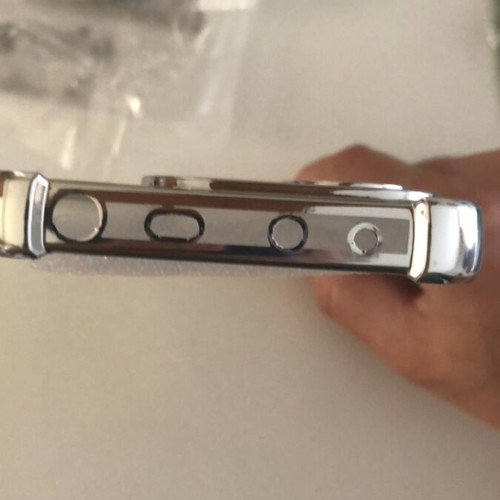 Redmi Note 14 5G Phone Case new, transparent with silver details