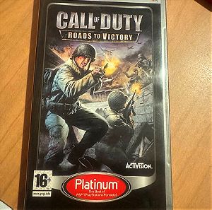 Call of duty roads to victory PSP