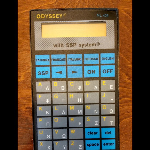 Odyssey ML 405 five-language translator like new