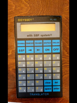 Odyssey ML 405 five-language translator like new