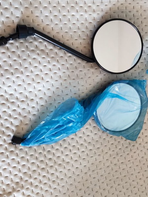 Motorcycle mirrors new with 8mm thread