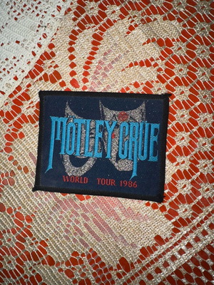 Motley Crue Patch 1986 new from the tour