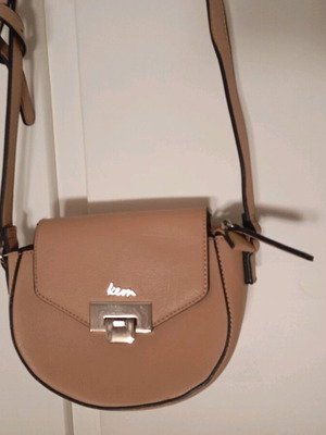 Kem crossbody bag like new, beige brown