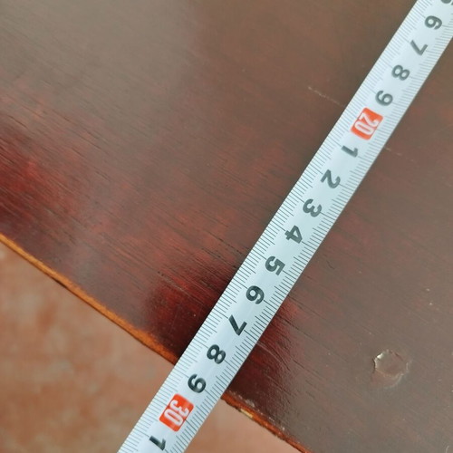 Wooden auxiliary table used