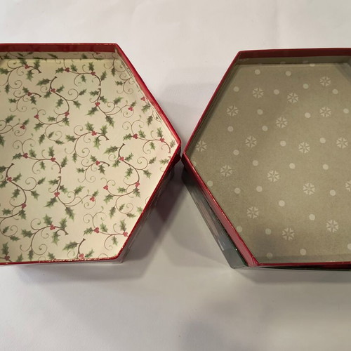 Christmas boxes new, pack of 2 pieces