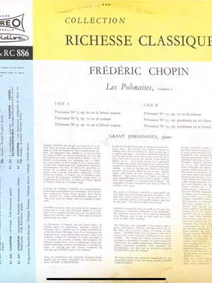 Les Polonaises LP του Frederic Chopin μεταχειρισμένο, κλασσική μουσική