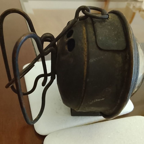 Bullseye Lens Bicycle Lamp Used Steampunk Lantern