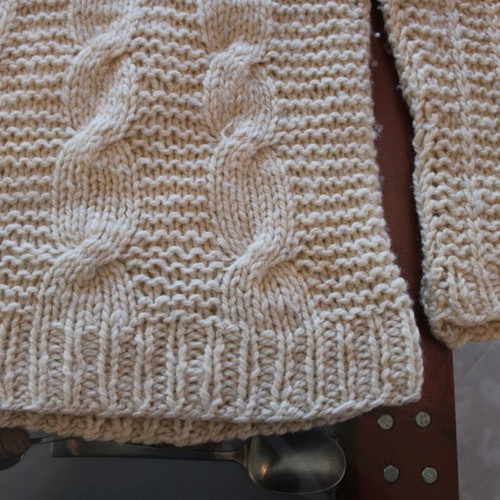 Wool sweater 100% lambswool like new, size L