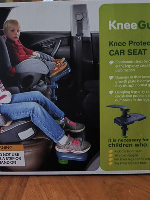 KneeGuard Kids 3 Adjustable Car Seat Footrest new