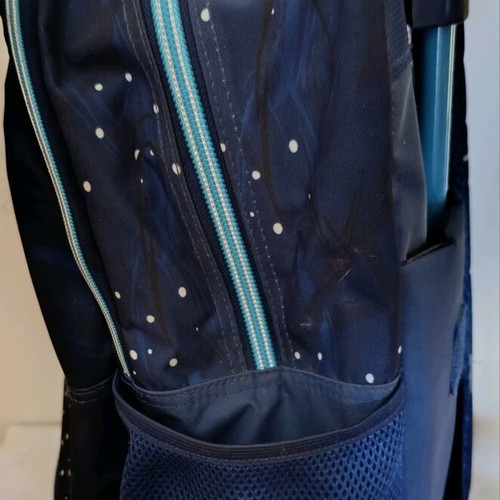 School bag for primary used with space theme and wheels