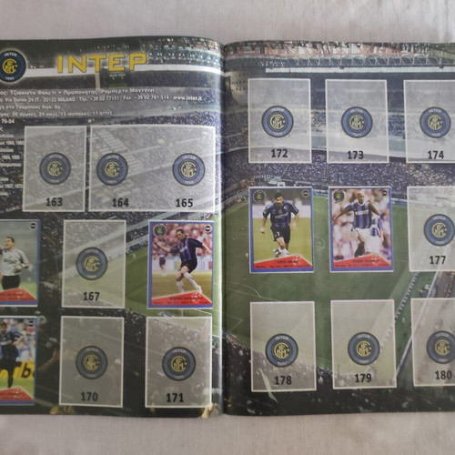 Europe Champions 2006/07 sticker album used
