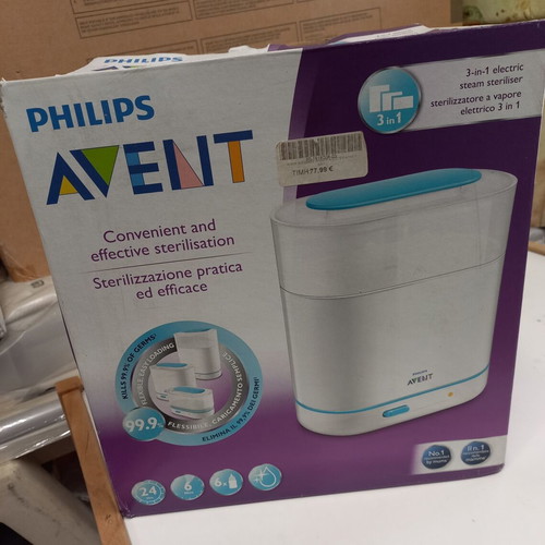 Philips Avent 3-in-1 Electric Steam Sterilizer like new