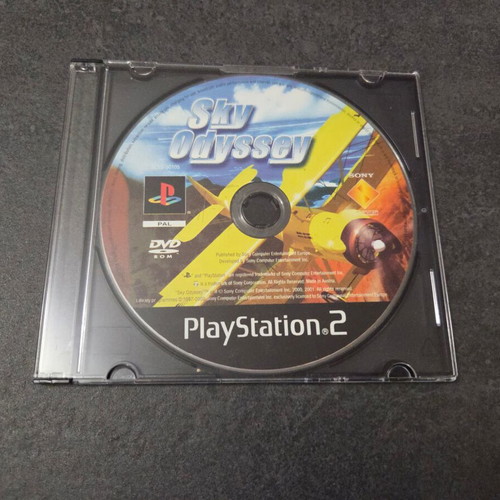 Sky Odyssey PS2 Playstation 2 game used