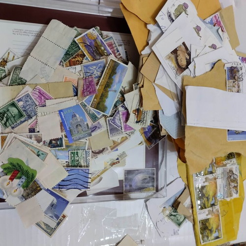 Stamps used from various eras and countries