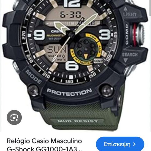 Casio wristwatch like new, black, men's