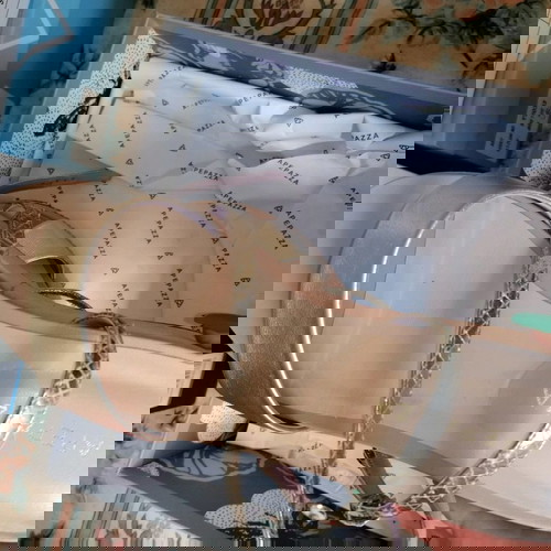 Πέδιλα χρυσού χρώματος μεταχειρισμένα, μέγεθος 40, από Yoox