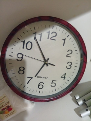 Ρολόι τοίχου quartz, αναλογικό