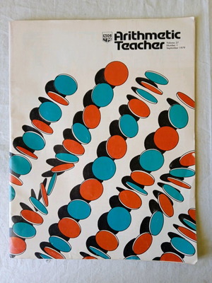 NCTM Arithmetic Teacher issue 1 September 1979 like new