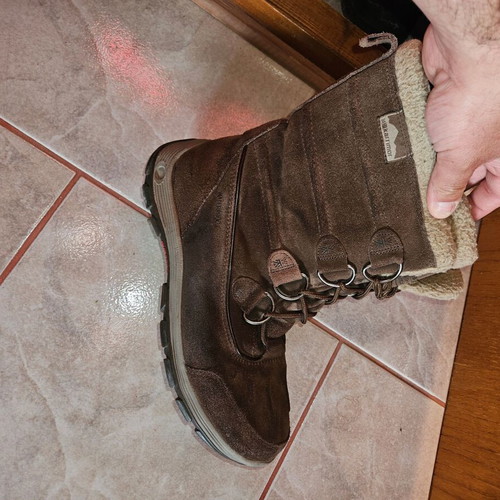 Karrimor snow boots used, brown, size 43.5