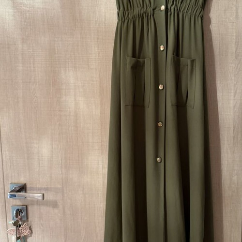 Chic maxi dress like new, green, size S
