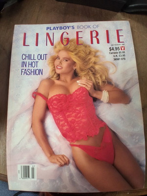 Playboy's Book of Lingerie 1990 like new