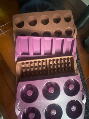 Tupperware 8 φόρμες σιλικόνης σαν καινούργιο