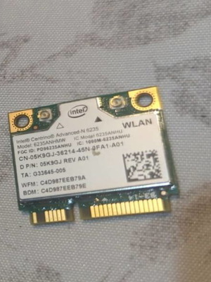 Κάρτα Intel Centrino Advanced-N 6235 WiFi και Bluetooth
