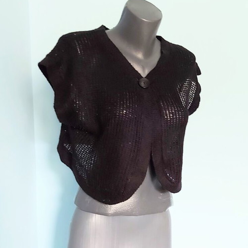 Mongul women's knit vest top, vintage, L to XXL