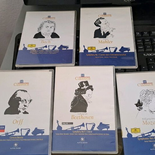 Classical music DVD pack of 5 like new