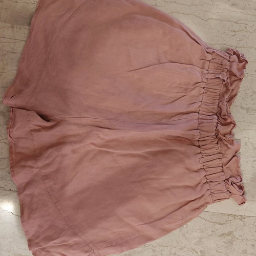 High-waisted shorts Regalinas pink like new with gathered waist
