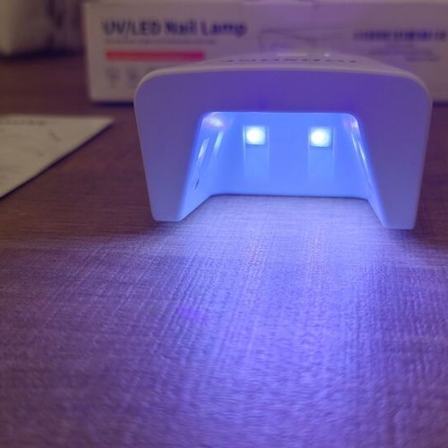JODSONE Mini UV Nail Lamp rechargeable with timer and sensor