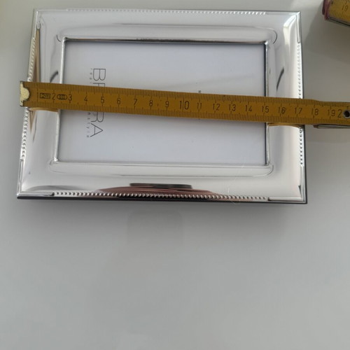 Brera Italian silver photo frame new with box