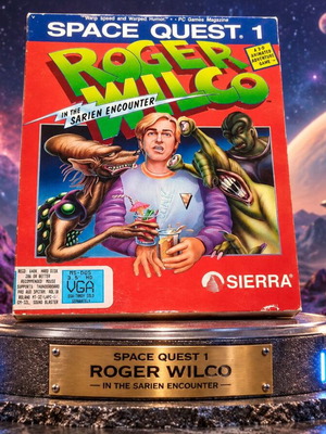 Space Quest 1 Roger Wilco παιχνίδι PC, μεγάλη έκδοση Sierra