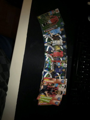 Panini FIFA 365 2022 cards like new, pack of 30