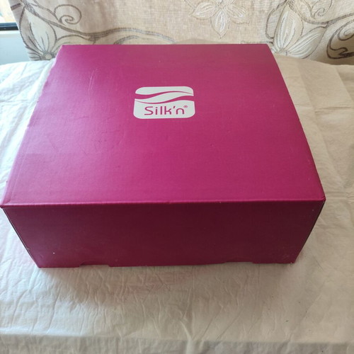 Silk'n Glide IPL HPL hair removal device, white and pink