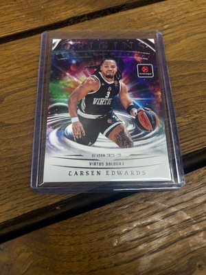 2025-26 Origins Euroleague Carsen Edwards Clouds Prizm card new