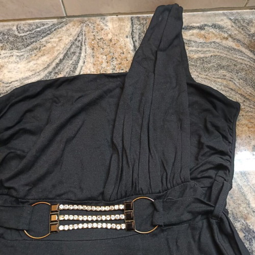 Evening top large black like new