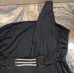 Evening top large black like new