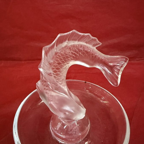 Lalique decoration, like new, 9.5x9 cm height