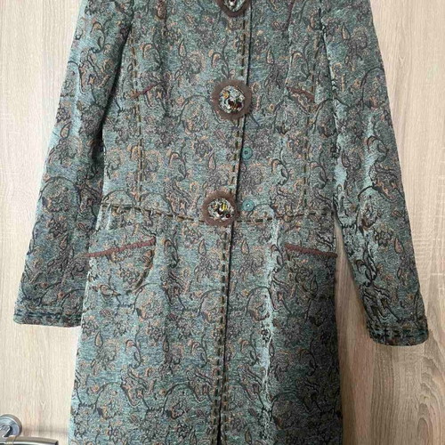 Hoss coat and skirt set like new with brocade and lace details