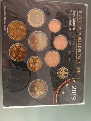 Germany euro coinset 2019 A new