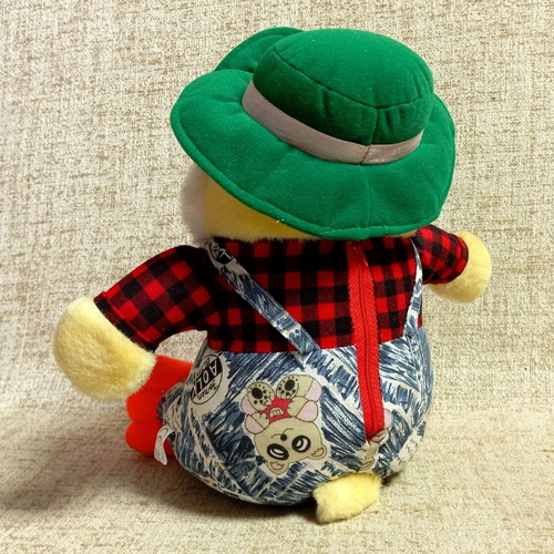 Plush Dolls Animals New, Pack of 3, 90s Vintage Bird and Bear